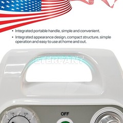 Portable Dental Suction Machine Oral Emergency Vacuum Phlegm Suction Unit