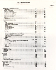 Allis Chalmers 180 185 Tractor Parts Manual Catalog Book Assembly Prior To 8001