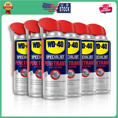 WD-40 Specialist Penetrant with SMART STRAW SPRAYS 2 WAYS, 11 OZ [6-Pack]