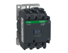 LC1D65G7 TeSys D IEC Contactor, 65A, 40HP at 480 VAC, Nonreversing, 120V, Used