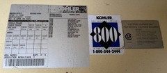800 kw Kohler / Detroit Diesel Generator – 16V92 – 1,190 Hours – Mfg. 1997
