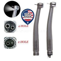 ASkeadnt Dental Fiber Optic LED E-generator / High Speed Handpiece 2HOLE/4HOLE