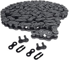 06C 35 Roller Chain – Durable 5ft Length with 2 Links, Meets ANSI Standards