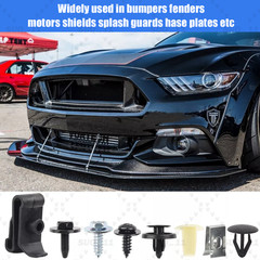 50Pcs Engine Splash Shield Fender Bumper Screw Clips Rivet Fastener For Toyota