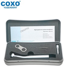COXO Dental Fiber Optic High Speed Handpiece Air Turbine LED Coupling 6Hole