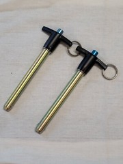 Carr Lane Ball Release Locking Hitch Trailer Tow Pin T-Handle 1/2 4″ CL-8-BLPT-4