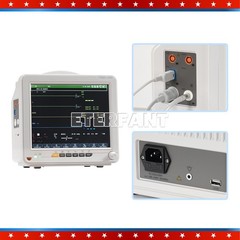 12-Inch Patient Vital Signs Monitor Multi-Parameter ECG/NIBP/TEMP/RESP/SPO2/PR