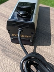 Spectroline Eprom Erasing Ultraviolet Lamp PE-140T. Powers Up, Not Tested.