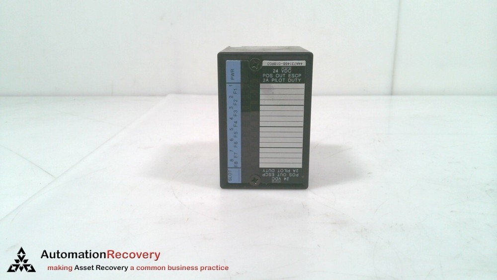 GE FANUC IC670MDL730J , POSITIVE OUTPUT ESCP MODULE 8 POINT 24VDC 2A #123740