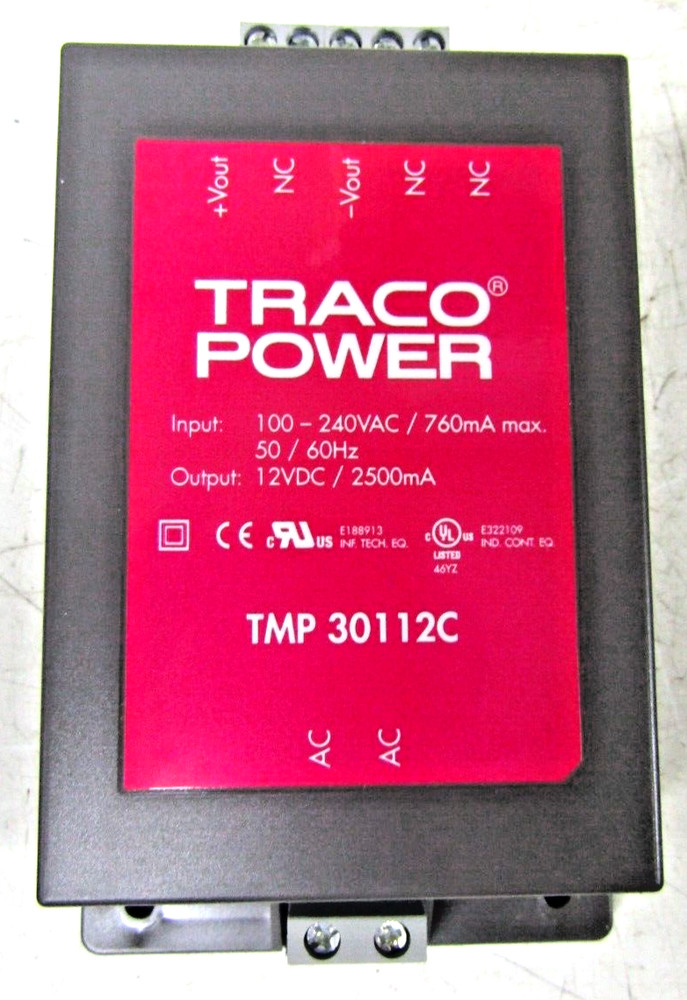 🔥NEW TRACO POWER TMP 30112C POWER MODULE 12 VDC 2500mA 100-240VAC IN
