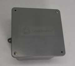 Southwire 1225TZ 6″ x 6″ x 4″ PVC Screw Cover Junction Box NEMA3 Rated Grey