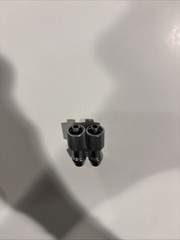Lot of 2 KARL STORZ 27500 Luer Lock to Tube Connector 9mm 1-1/8