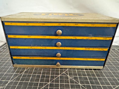 IRC Resist-O-Cabinet 4-Drawer Resistor Cabinet w/ Resistors USA; Radio Repair
