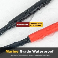3/8 Inch 9.5mm Waterproof Heat Shrink Tubing UL Listed 31 Marine Grade Adhesive