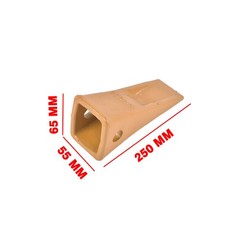 10PK Backhoe Bucket Shanks with Dirt Teeth Pins Sleeved Retainers for 1 Inch Lip