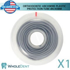 Orthodontic Dental Archwire Plastic Protection Tube Elastic Morelli Ø0.95mm Roll