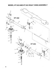 241 242 243 HT TEDDER Operator Instr. & Service Parts Manual Fits Gehl 904328