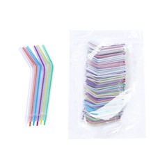 250Pcs/Bag Dental Disposable 3-Way Air Water Spray Tips Triple Nozzles Tubes