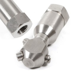 Stainless Rotating Jet Spraying Washing Nozzle Tank Barrel Pipeline Clean 1/2”