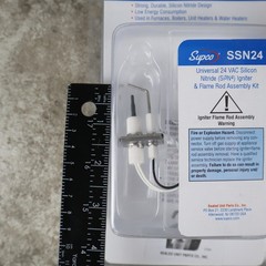 Supco SSN24 Igniter Flame Rod Ignitor for Honeywell Q3450 1009524 Q3400A1040
