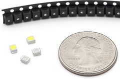 20 Pieces of PLCC-2 Surface Mount LEDs, 3528 Size SMD SMT LED – Cool White