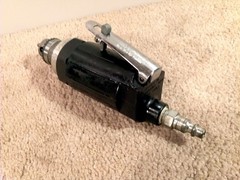 Florida Pneumatic FP3751 Straight 20,000 RPM Air Die Grinder Drill USA