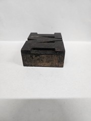 Antique Wood Letterpress Letter M Type Print Block – 2.5′ x 2″
