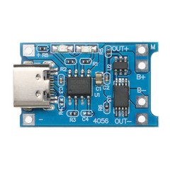 10pcs TP4056 5V 1A USB Type-C USB-C Lithium Battery Charging & Protection Board
