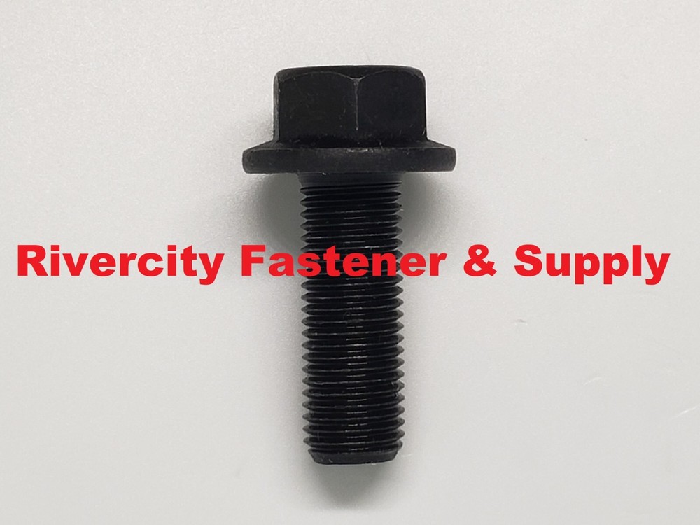 7/16-20×1-1/4 Flange Bolts 7/16 x 20 x 1.25 Grade 8 Screws 7/16×20 x 1-1/4″