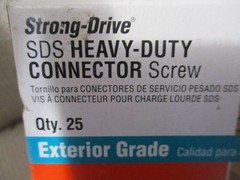 Simpson Strong Tie SDS25212-R25 Structural Wood Screws 1/4″ x 2-1/2″ – 50 Pack