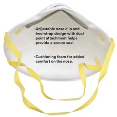 3M 8210 N95 Disposable Respirator Dust Mask | Case of 320 Masks | EXP 7/25 | New