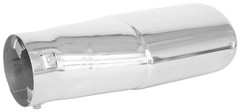 Exhaust Tip Bolt-On/Oval (Fits 2.25in to 3.25in Piping)