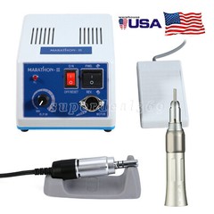 Dental Lab Marathon-III Electric Micromotor /Contra Angle /Straight Handpiece UA