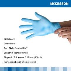 McKesson Confiderm Nitrile Exam Glove – 1000 per Case