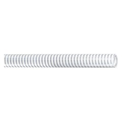 CONTINENTAL NFW125-10-G Food Hose,1-1/4″ ID x 10 ft.,Clear 55AW12