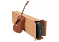 20″ x 8″ x 50″ Cardboard Corrugated Box – SIDE LOADING – GUITAR BOX