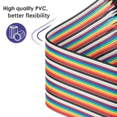 120pcs Dupont Wire 10cm 15cm 20cm 30cm 40cm 50cm 100cm Optional Breadboard Ju…