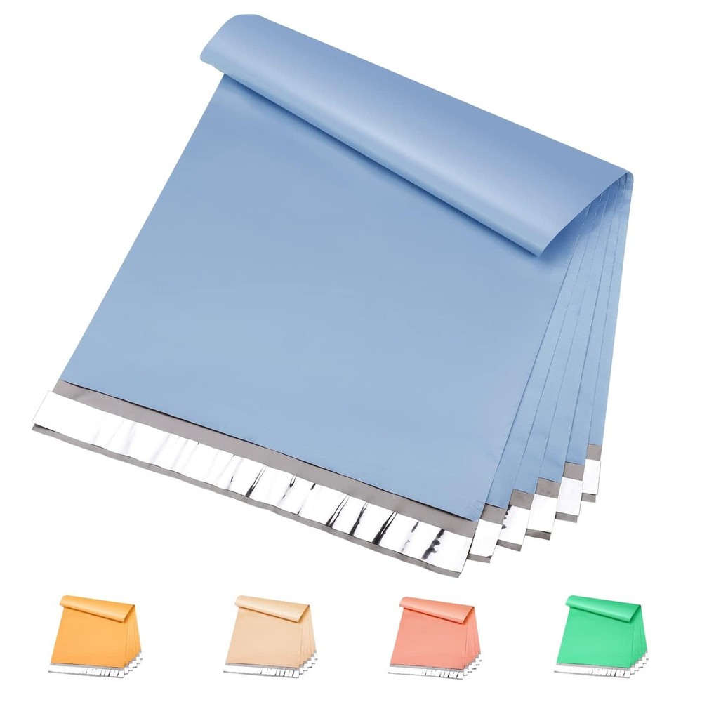 Metronic Poly Mailers 10×13 300 Pcs, Small Shipping 300PC, Light Blue