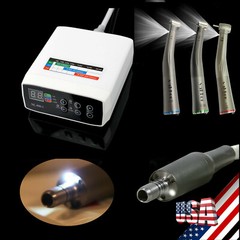Dental Internal Spray Electric Motor W/1:5 1:1 16:1 Contra Angle Handpiece