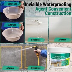 5Kg/202Fl.oz Transparent Waterproof Coating Invisible Agent clear