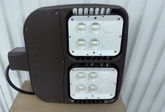 CREE OSQ “A Series” LED Area Light Fixture Only OSQ-A-NM-3ME-A-40K-UH-BZ-R /