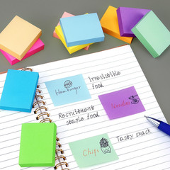30 Pads Sticky Notes 1.5×2 Inch Multi Color Self Stick Memo Pads 60 Sheets