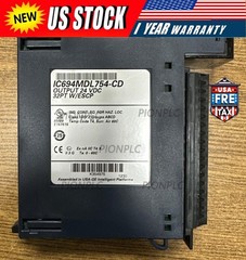 GE FANUC IC694MDL754-CD OUTPUT 24VDC 32PT W/ESCP **USED GUARANTEED**