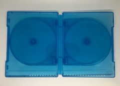 SALE! 5 Original Scanavo 14mm 6-Disc Blue Blu-Ray DVD Case, AMZ.6DISC.14MM.KRT