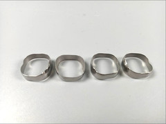 10set/40pcs Dental Orthodontic 1st Molar Bands Roth 022 Plain Molar Band 29-44+
