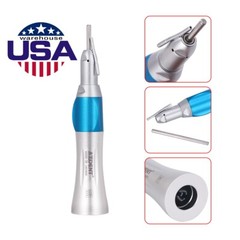 Dental 1:1 Surgical Straight Nosecone Handpiece With External Irrigation Pipe