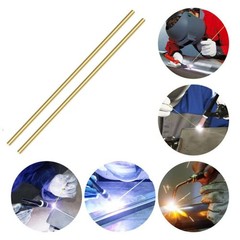 2 PCS 3/8 Inch 9.5mm x 12 Inch Solid Round Brass Rod Lathe Bar Stock DIY