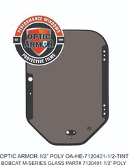 TINTED BOBCAT M-SERIES 1/2″ POLY DOOR T770 S650 T650 S590 7120401 – OPTIC ARMOR