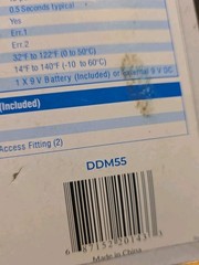Supco DDM55 Digital Manometer – New – READ ALL