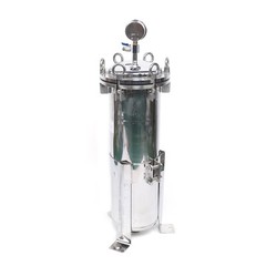304 Stainless Steel Filter Bag Housing 150PSI High Pressure Filtration System